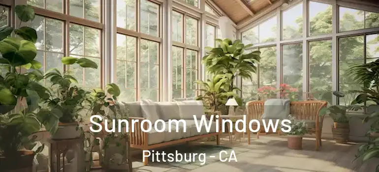  Sunroom Windows Pittsburg - CA